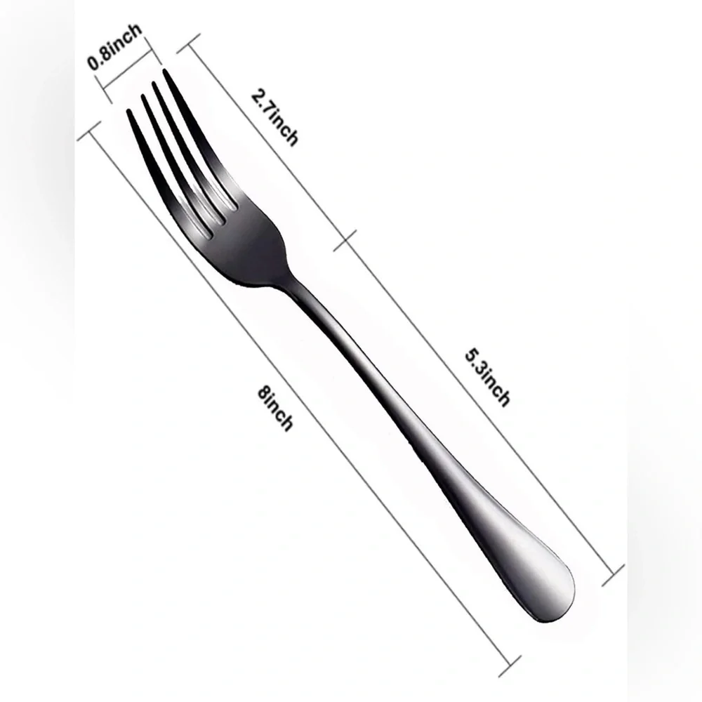 “I Love Forking You” Engraved Stainless Steel Novelty Gift – Silver or Black